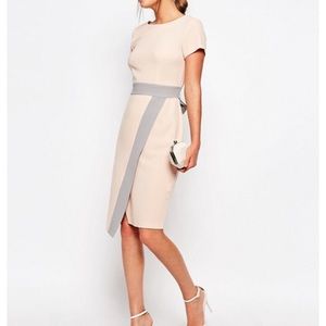 Closet contrast midi dress, 6
